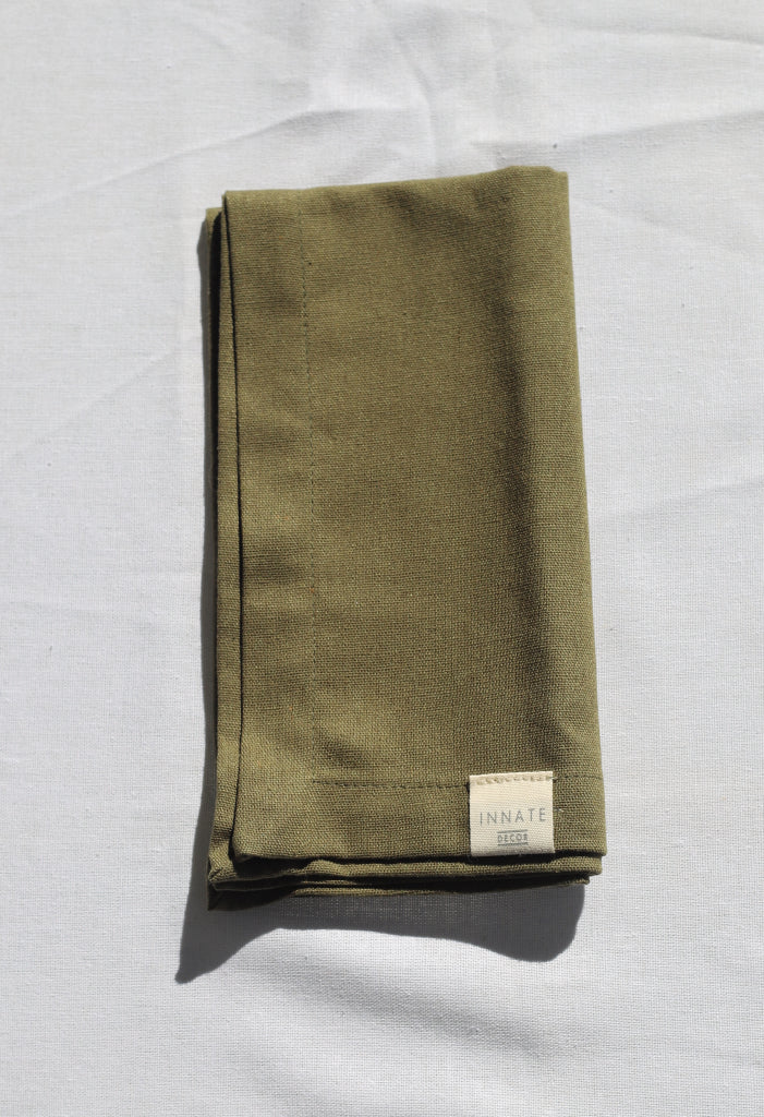 Napkin Set - Olive