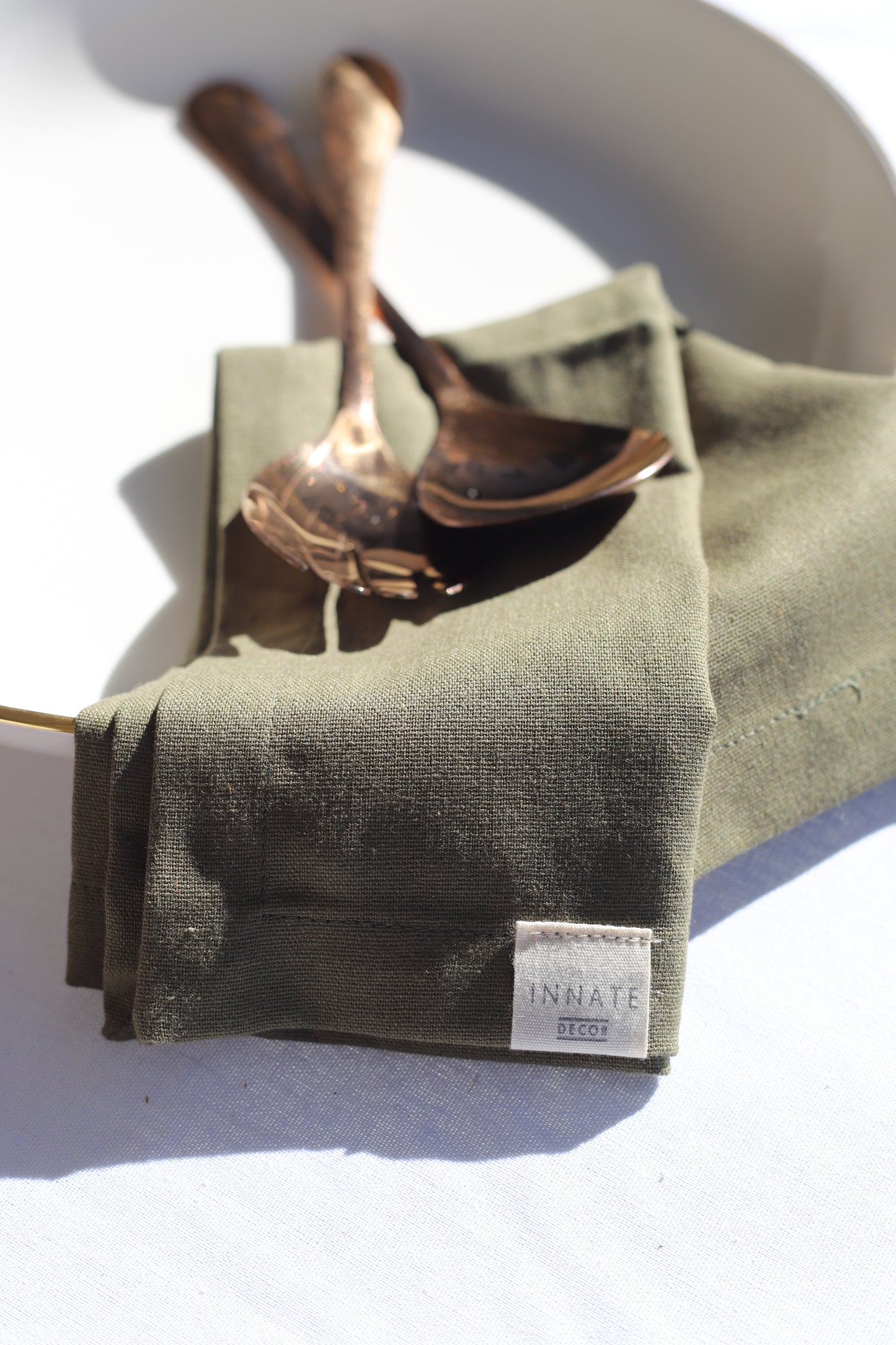 Napkin Set - Olive