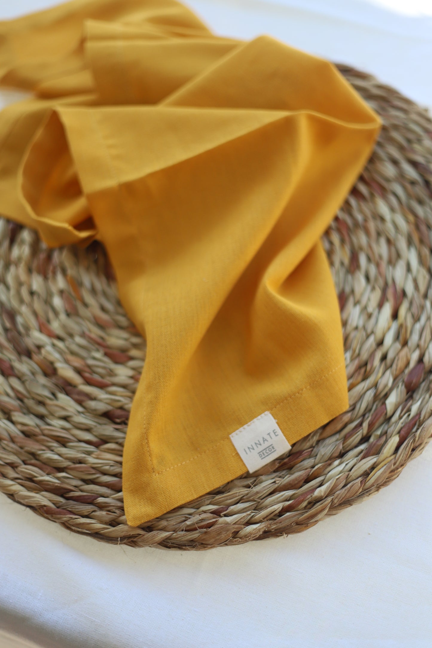 Napkin Set - Mustard